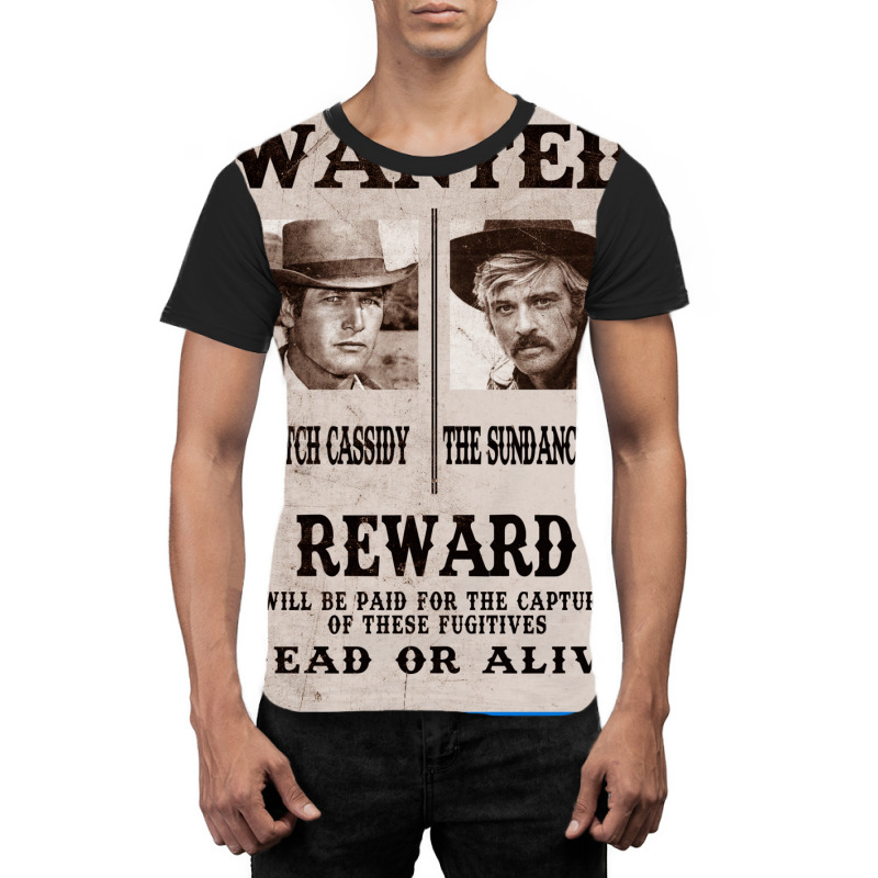 Butch Cassidy And The Sundance Kid Wanted Graphic T-shirt by castehabeysl | Artistshot