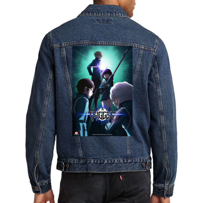 World Trigger Anime 3 Men Denim Jacket by cuaylaaarzoa | Artistshot