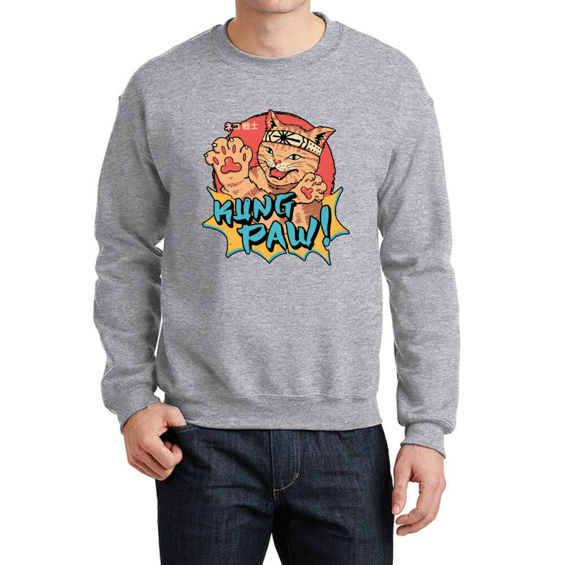 Kung Paw Crewneck Sweatshirt by trishafolyda | Artistshot