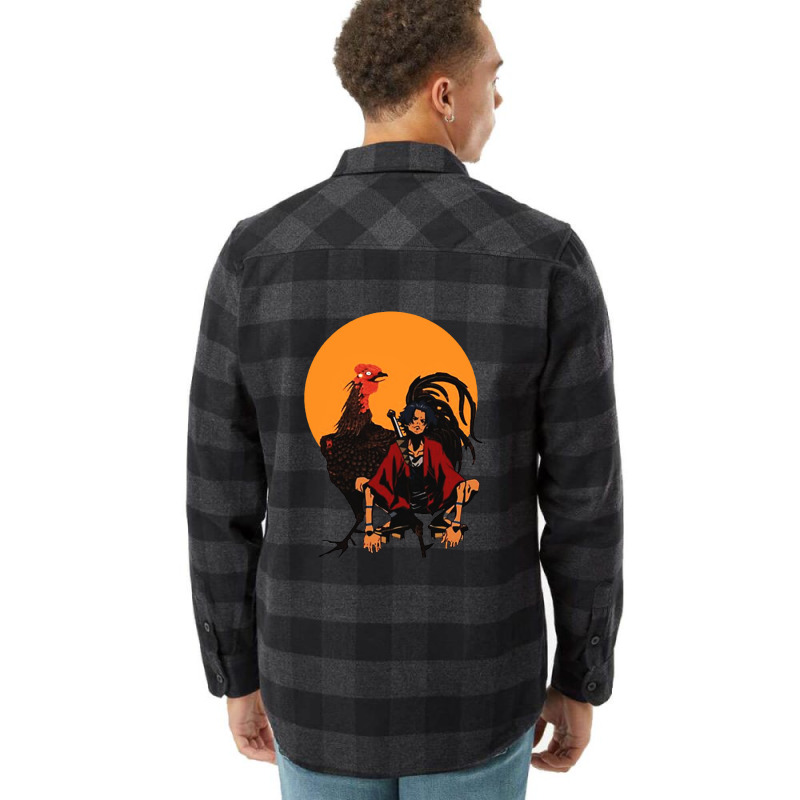 Samurai Champloo Mugen Spread Flannel Shirt by kursinan | Artistshot