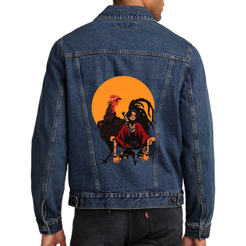 Samurai Champloo Mugen Spread Men Denim Jacket by kursinan | Artistshot