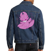 Axolotl Cutie Funny Men Denim Jacket | Artistshot