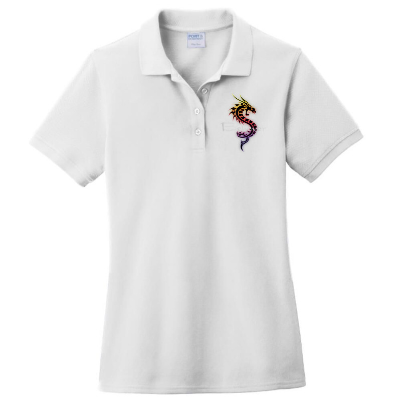 Dragon Believer   Imagine This Gift For Dragon Fan Ladies Polo Shirt by nikpeycha | Artistshot