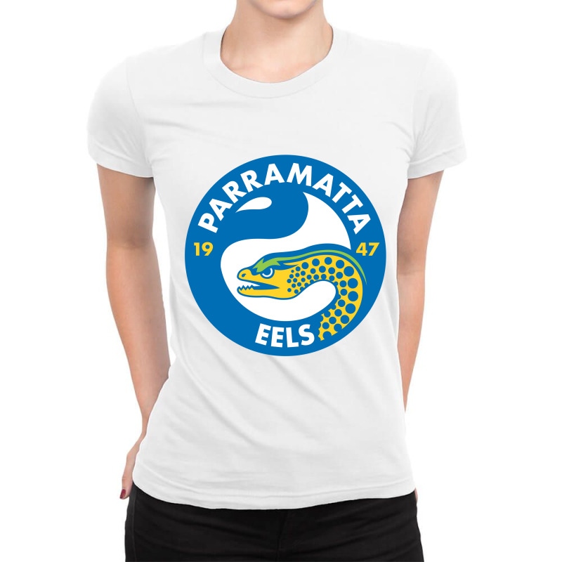 The Parramatta Eels Ladies Fitted T-Shirt by rolerol | Artistshot