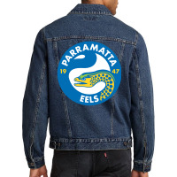 The Parramatta Eels Men Denim Jacket | Artistshot