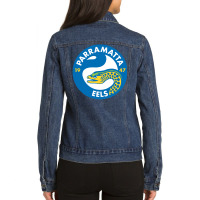 The Parramatta Eels Ladies Denim Jacket | Artistshot