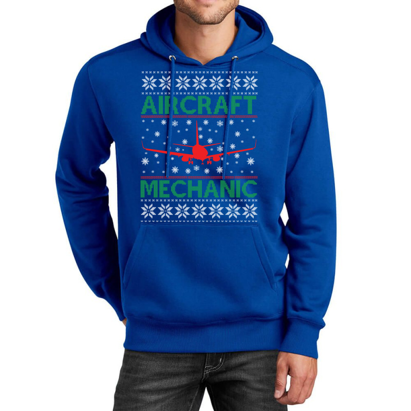 Aircraft Mechanic Ugly Sweater Music Unisex Hoodie by kroepalhnai4 | Artistshot