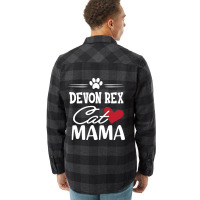 Hot Trend Devon Rex Cat Mama Flannel Shirt | Artistshot