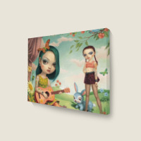 Mark Ryden - Duo Siblings Landscape Canvas Print | Artistshot