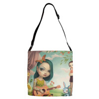 Mark Ryden - Duo Siblings Adjustable Strap Totes | Artistshot