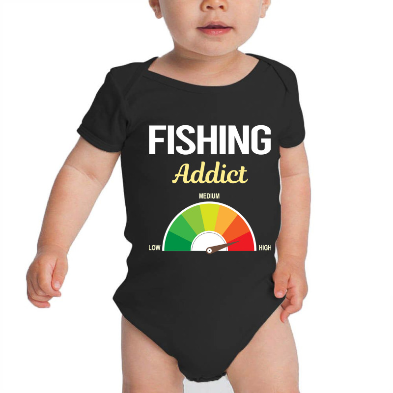 Limited Edition Funny Addict Fishing Baby Bodysuit by buithilai657 | Artistshot