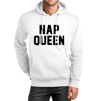 Nap Queen Organic Black Unisex Hoodie | Artistshot