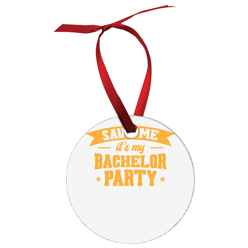 Bachelor Drinking Groom Bachelor Party Love Ornament | Artistshot