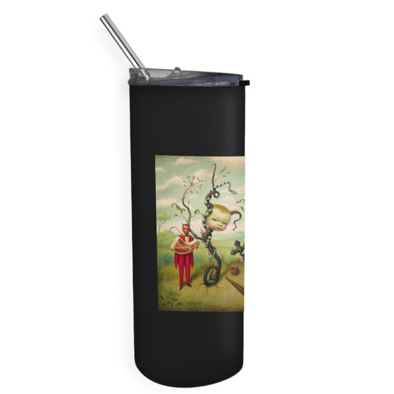 Mark Ryden - The Ghost Of Anton Chigurh Skinny Tumbler | Artistshot