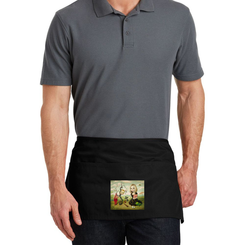 Mark Ryden - The Ghost Of Anton Chigurh Waist Apron | Artistshot