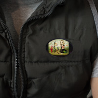 Mark Ryden - The Ghost Of Anton Chigurh Oval Patch | Artistshot