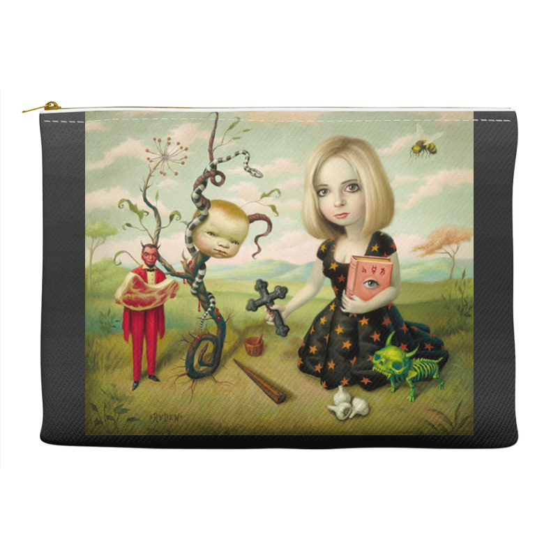 Mark Ryden - The Ghost Of Anton Chigurh Accessory Pouches | Artistshot