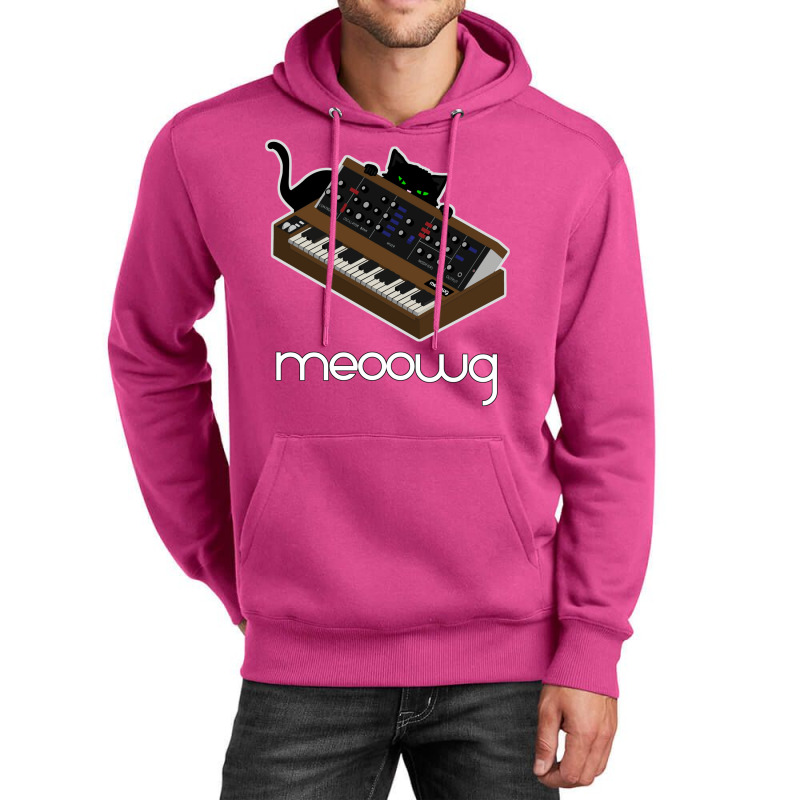 Synthesizer Cat Meow Unisex Hoodie | Artistshot