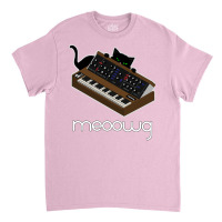 Synthesizer Cat Meow Classic T-shirt | Artistshot