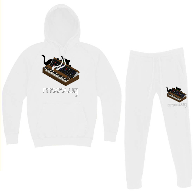 Synthesizer Cat Meow Hoodie & Jogger Set | Artistshot