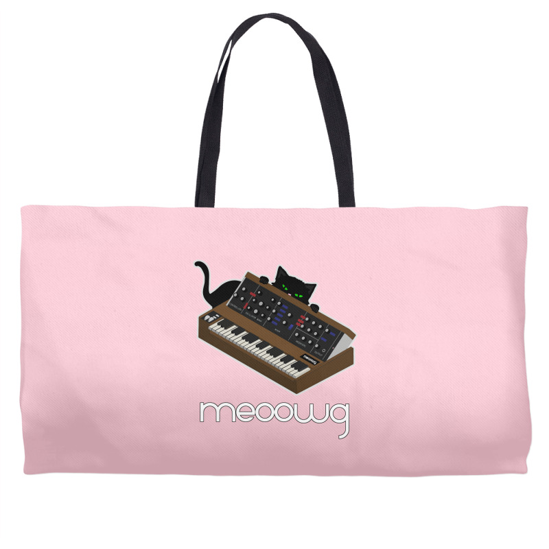 Synthesizer Cat Meow Weekender Totes | Artistshot