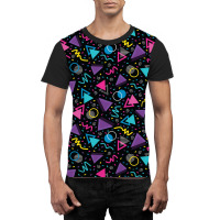 Neon Retro 90s Sprinkle Pattern Graphic T-shirt | Artistshot