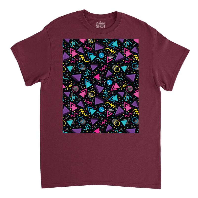 Neon Retro 90s Sprinkle Pattern Classic T-shirt | Artistshot