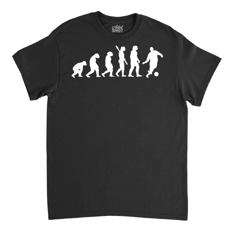 Evolution Soccer Player Novelty Gifts Idea   Unise Classic T-shirt by arzaba | Artistshot