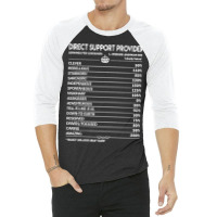 Limited Edition Direct Support Provider T Shirt - 3/4 Sleeve Shirt | Artistshot