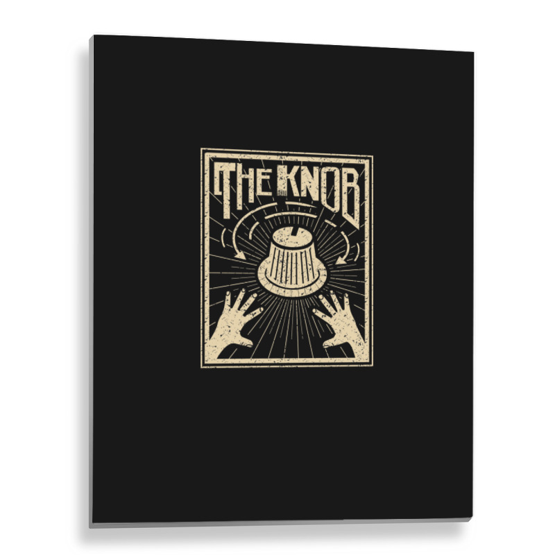 Funny Knob For Synthesizer Player And Dj Metal Print Vertical | Artistshot