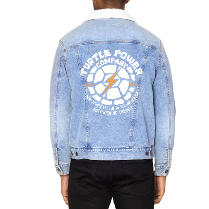 Turtle Power Company Unisex Sherpa-lined Denim Jacket | Artistshot