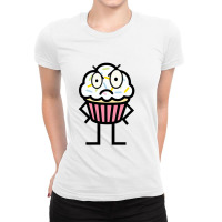 Trending Disgruntled Cupcake Ladies Fitted T-shirt | Artistshot