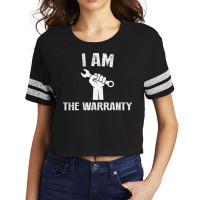 I Am The Warranty Summer Scorecard Crop Tee | Artistshot