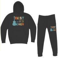 Best Dad Ever Guitar Chords Musician Funny Fathers Hoodie & Jogger Set | Artistshot