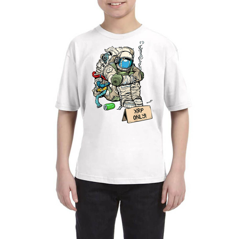 Cryptocurrency Talk   Astronaut Hodler Begging For Youth Tee | Artistshot