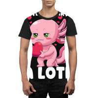 I Steal Hearts Axolotl Valentines Day Mexican Sala Graphic T-shirt | Artistshot