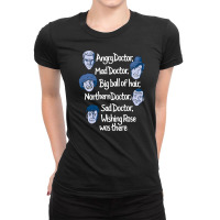 Angry Doctor Ladies Fitted T-shirt | Artistshot