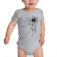 Electronic Chip Jesus Christian Funny Faith Lover Baby Bodysuit | Artistshot