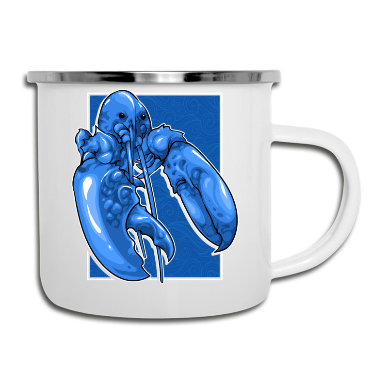 Funny Jumpscare Lobster Meme Blue Crustacean Pullo Camper Cup | Artistshot