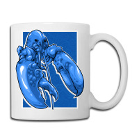 Funny Jumpscare Lobster Meme Blue Crustacean Pullo Coffee Mug | Artistshot