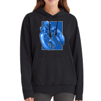 Funny Jumpscare Lobster Meme Blue Crustacean Pullo Vintage Hoodie | Artistshot