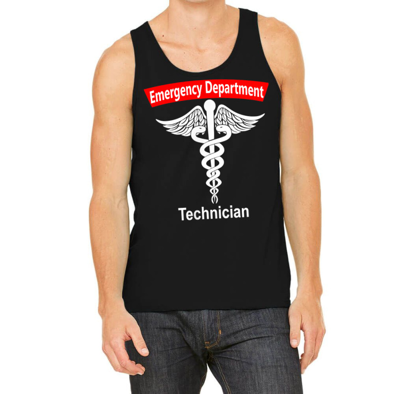 Emergency Department Technician Ed Tech Medical Ca Tank Top | Artistshot