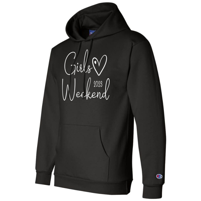 Girls Weekend 2023 Cute Girls Trip 2023 T Shirt Champion Hoodie | Artistshot