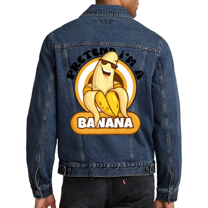 Pretend I'm A Banana Premium T Shirt Men Denim Jacket by aiiluurosy | Artistshot