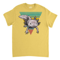 Vintage Axolotl Questions Girl Classic T-shirt | Artistshot