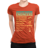 Understanding Engineers Vintage Design Ladies Fitted T-shirt | Artistshot