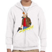 Cyberfry Youth Zipper Hoodie | Artistshot