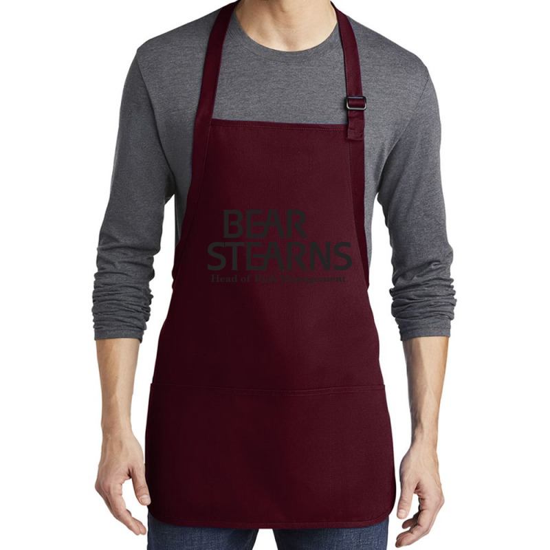 Bear Stearns Head Of Risk Management Humor Medium-Length Apron by hansjiwaleeft | Artistshot