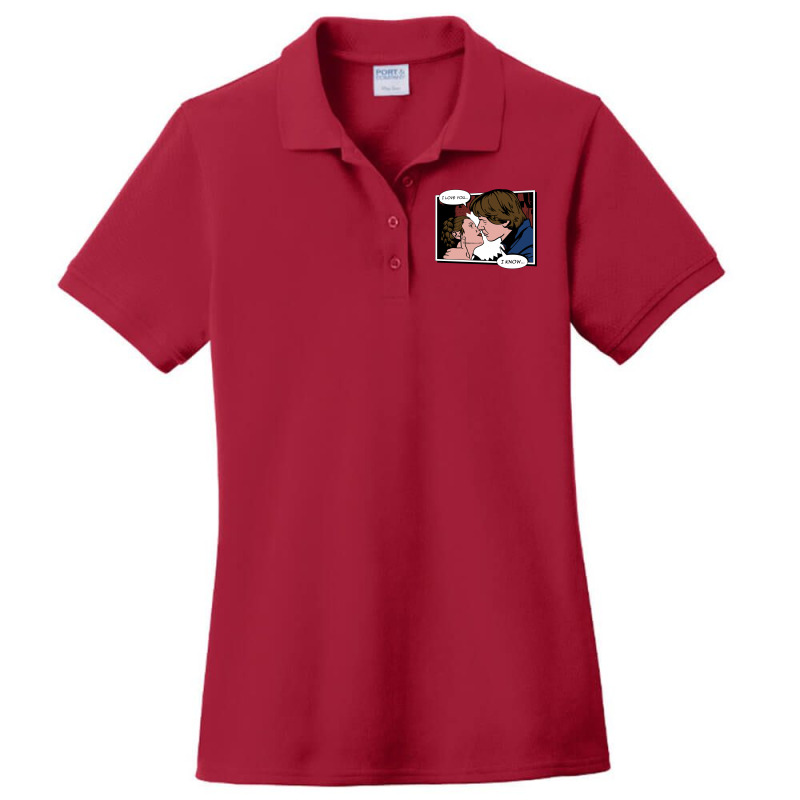 Rebelstein Kiss Ladies Polo Shirt by Olipop | Artistshot