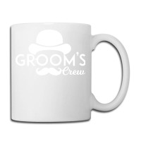 Bachelor Party Grooms Crew  Red Coffee Mug | Artistshot